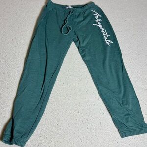 Aeropostale Teal Joggers with White Tag